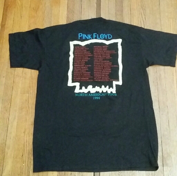 Pink Floyd VINTAGE NORTH AMERICAN TOUR CONCERT TEE💛HP💛